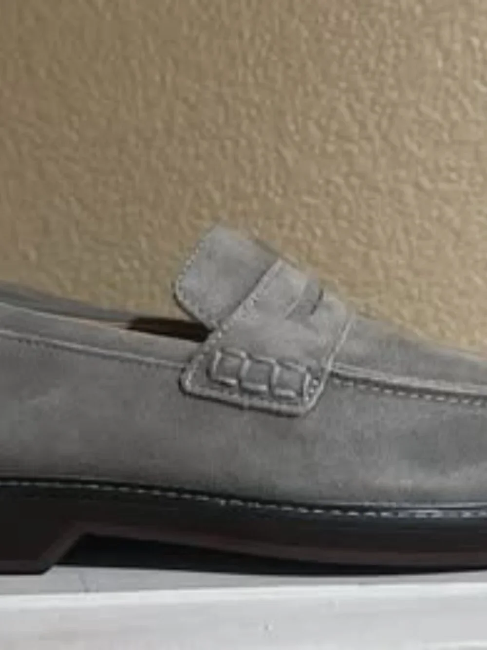 Men’s FootJoy Grey Suede Golf slip-ons